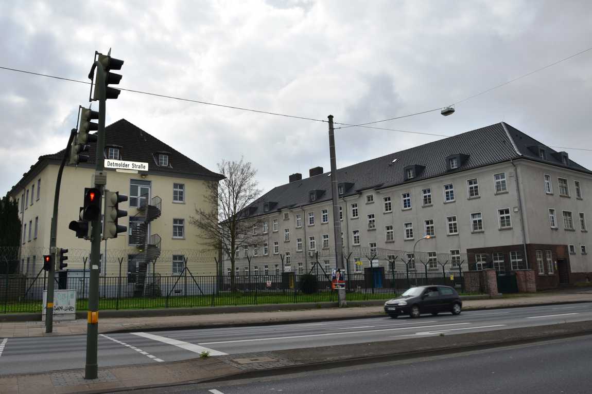 Die Bundespolizei in der Kaserne an der Detmolder Str. gehört zum Stadtbild dazu und hat eine hervorragende Infrastruktur. (Foto: Lange)