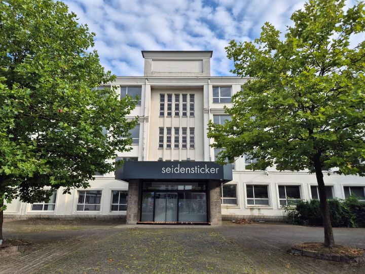 Auf dem Campus Seidensticker entsteht ein neues Gymnasium. (Foto: Lange)