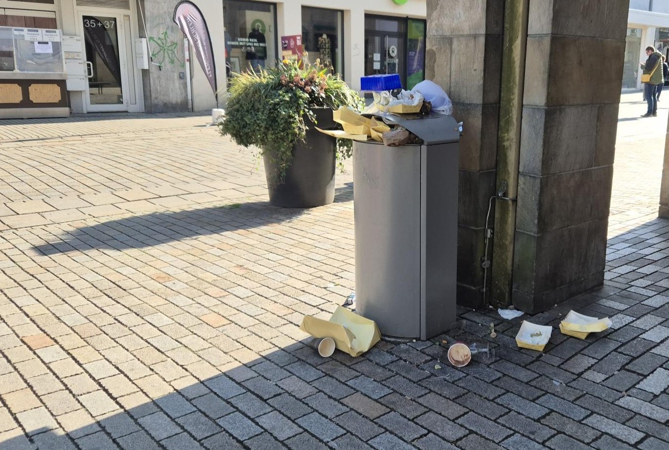 Die Sauberkeit in der Stadt muss sich verbessern. (Foto: CDU)